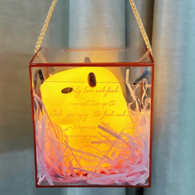 New Arrival Capybara Night Light Silicone Decorative Ornament Creative Gift Ambient Lamp for Home Decor Bedroom Desk Atmosphere